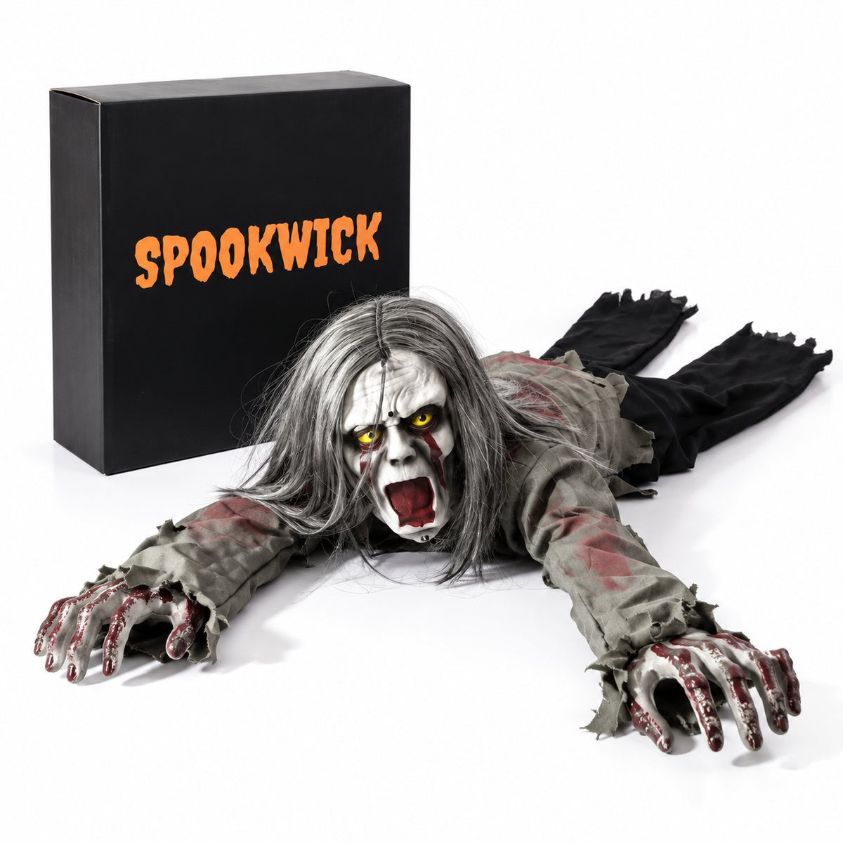 Crawling Zombie That Scares Every Guest