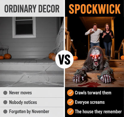 Crawling Zombie That Scares Every Guest
