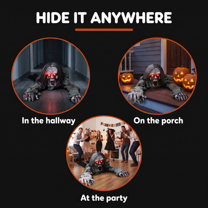 Crawling Zombie That Scares Every Guest